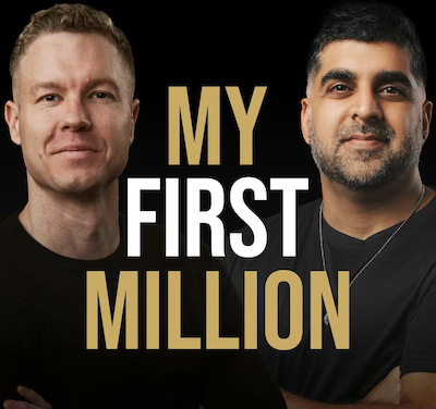 cover of the my first million podcast